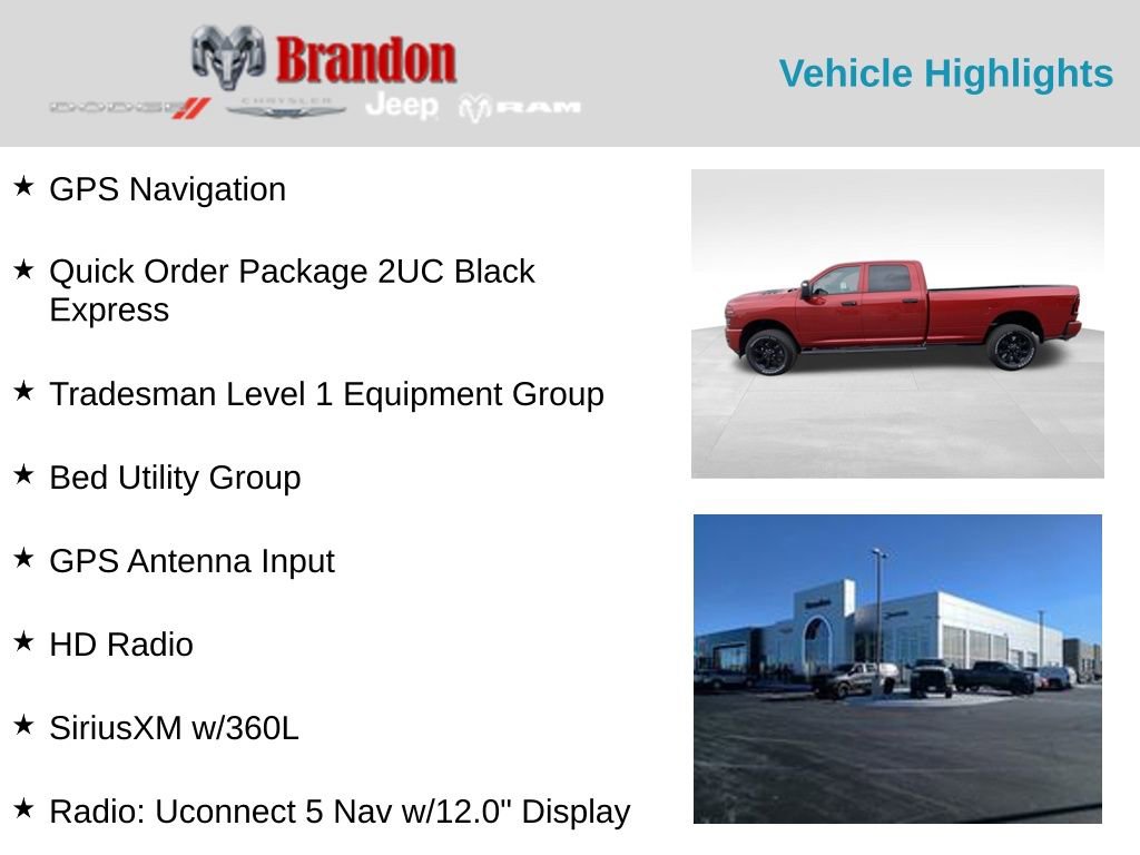 New 2026 RAM 2500 Tradesman image 2