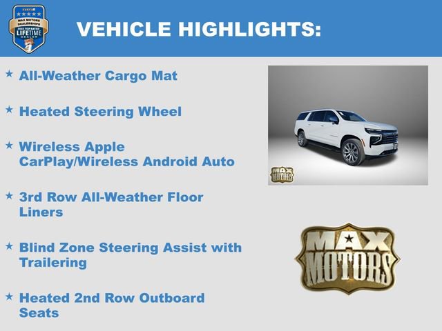 New 2026 Chevrolet Suburban Premier w/ Sun And Tow Package AWD/4WD image 34