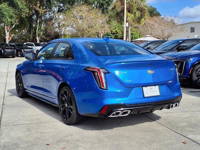 New 2026 Cadillac CT4 V w/ LPO, Blue Accent Package image 3