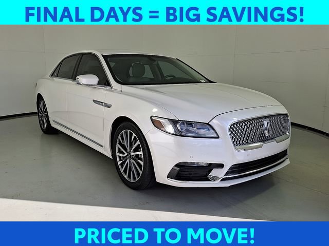 Used 2017 Lincoln Continental Select