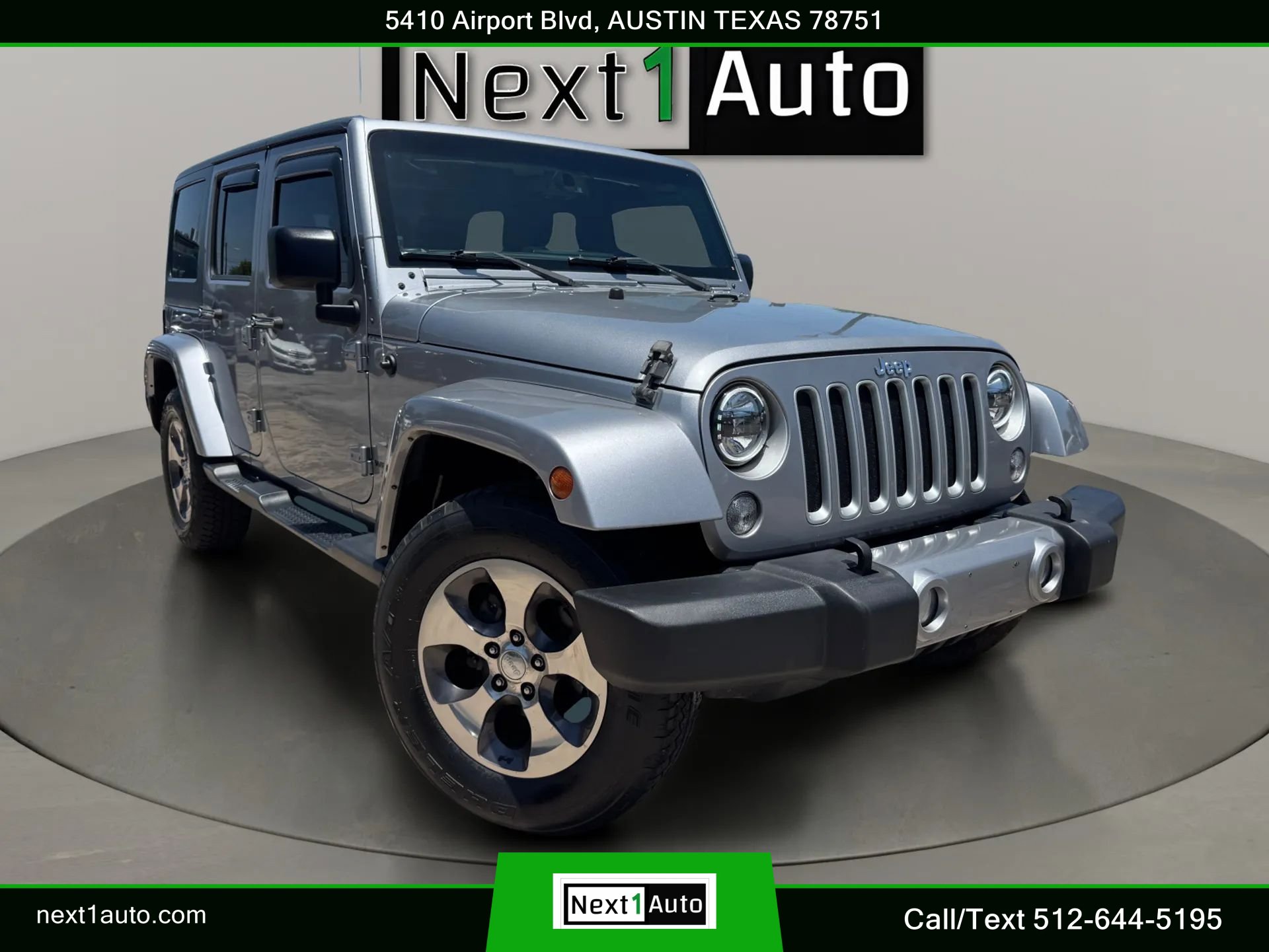 Used 2016 Jeep Wrangler Unlimited Sahara w/ Max Tow Package AWD/4WD image 3