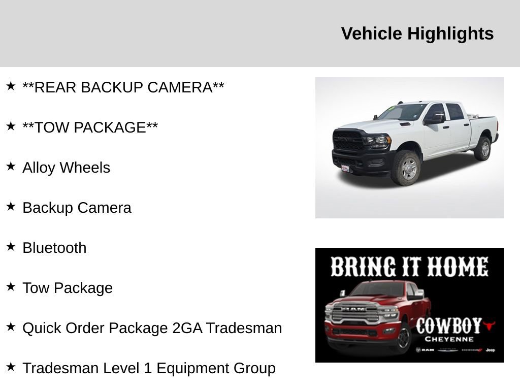 Used 2023 RAM 2500 Tradesman image 2