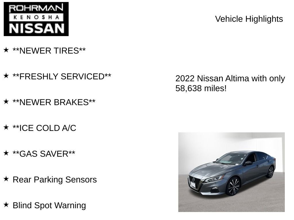 Used 2022 Nissan Altima 2.5 SR image 7
