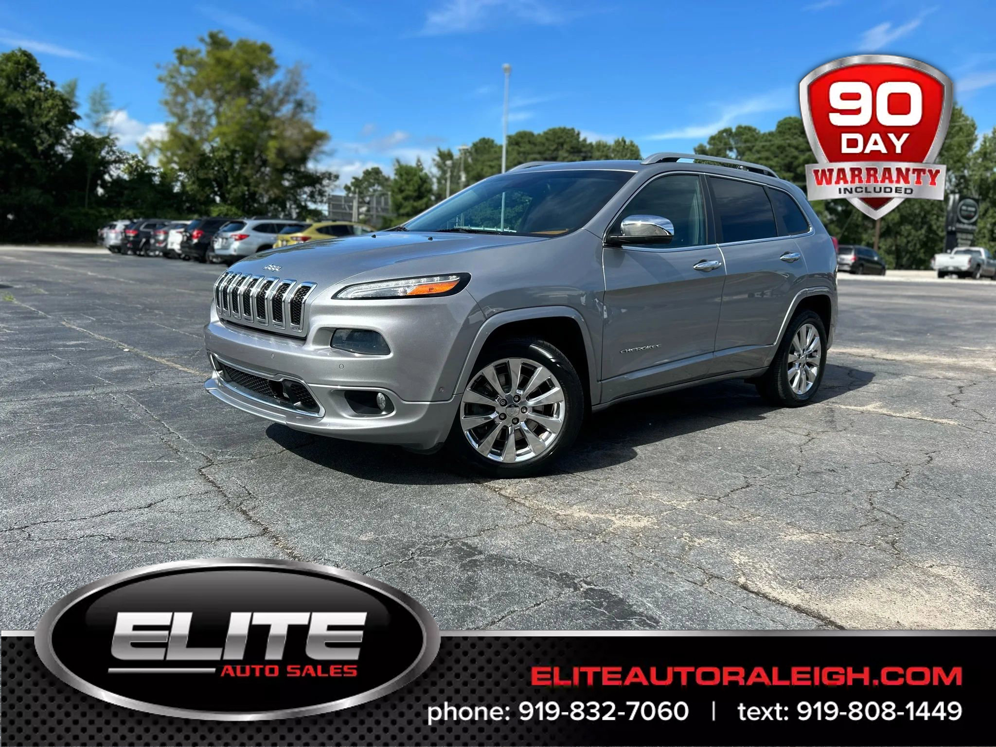 Used 2016 Jeep Cherokee Overland w/ Technology Group