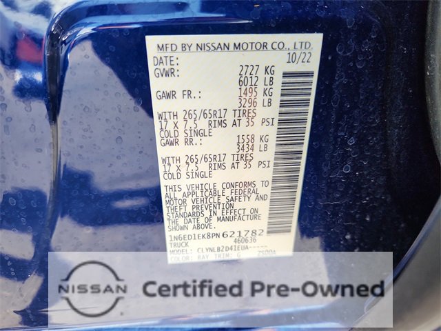 Certified 2023 Nissan Frontier SV w/ Tow Package image 18