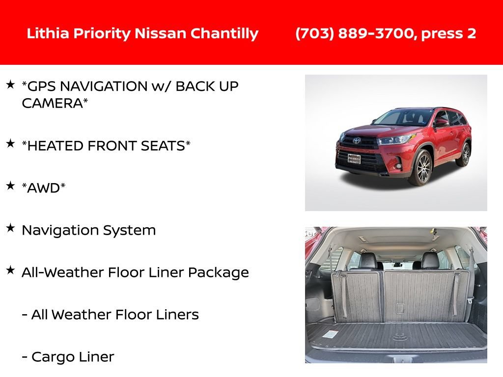Used 2017 Toyota Highlander SE AWD/4WD image 6