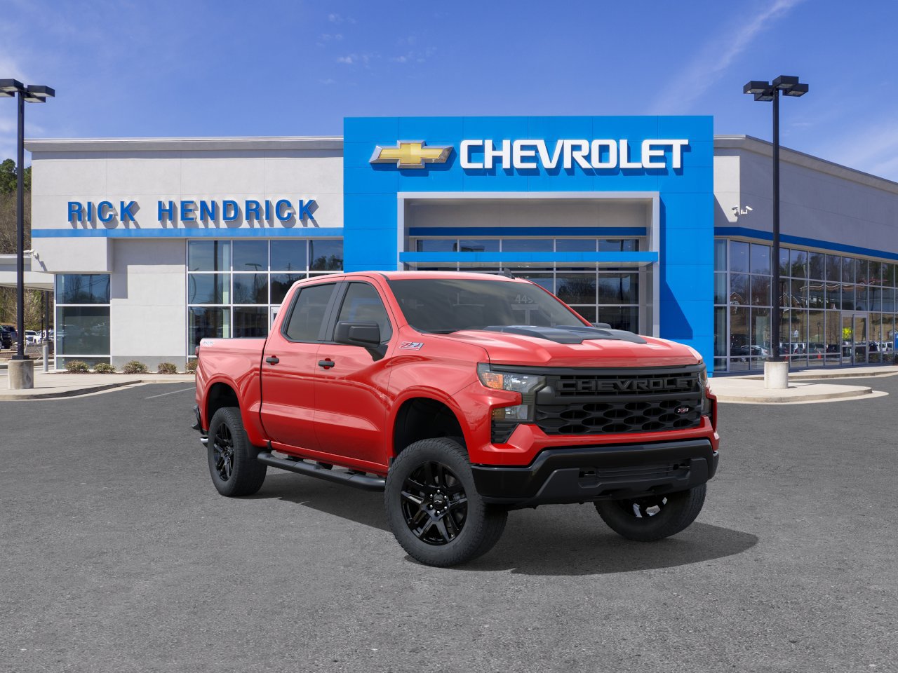 New 2026 Chevrolet Silverado 1500 Custom Trail Boss w/ Turbomax Blackout Package AWD/4WD image 2