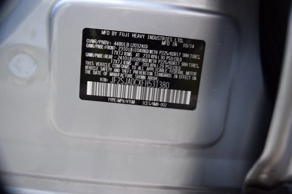 Used 2015 Subaru Forester 2.5i Premium w/ All-Weather Package AWD/4WD image 81