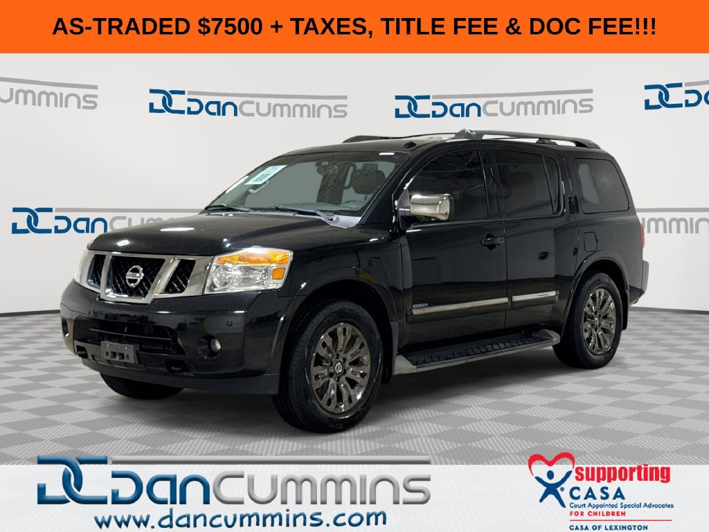Used 2015 Nissan Armada Platinum w/ Platinum Reserve Package AWD/4WD image 1