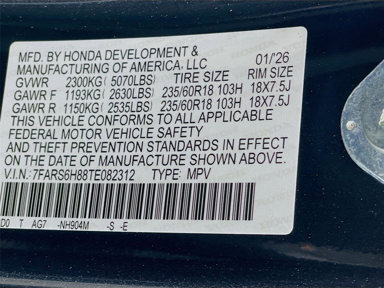 New 2026 Honda CR-V Sport-L image 23