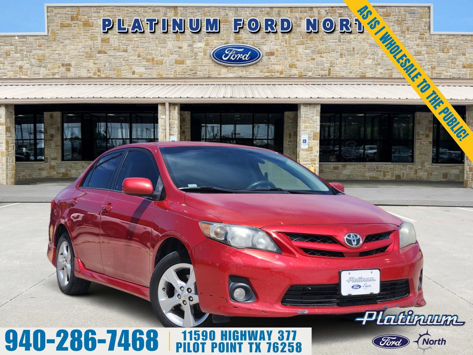 Used 2012 Toyota Corolla S