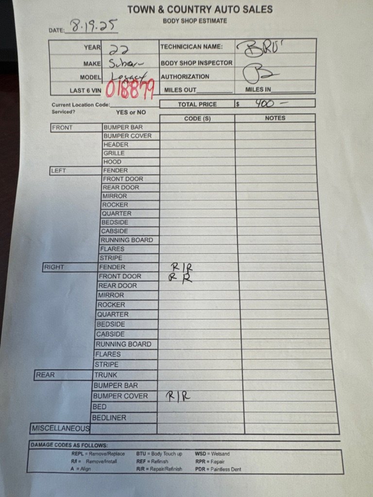 Used 2022 Subaru Legacy image 44