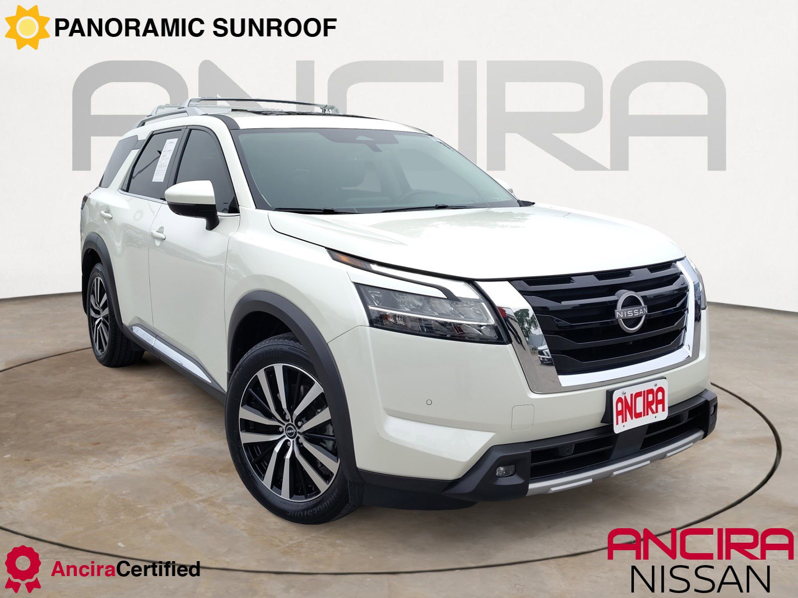 Used 2023 Nissan Pathfinder Platinum w/ Cargo Package FWD image 1