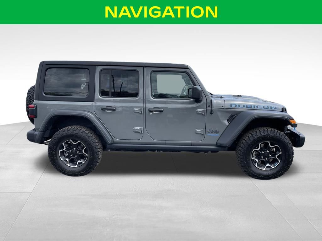 Used 2022 Jeep Wrangler Unlimited Rubicon 4xe w/ Steel Bumper Group AWD/4WD image 4