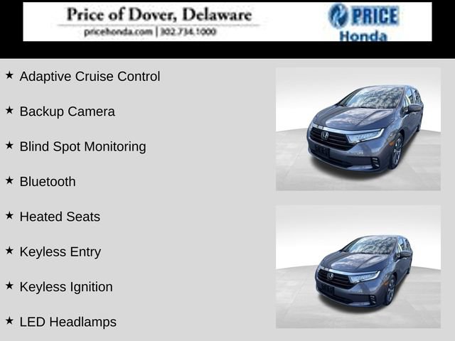 Certified 2023 Honda Odyssey EX-L image 2