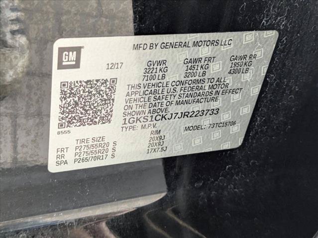 Used 2018 GMC Yukon Denali RWD image 15