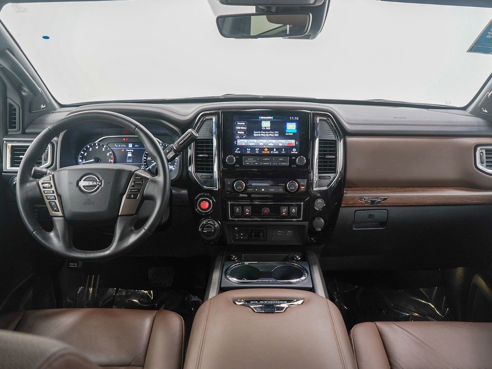 Used 2023 Nissan Titan Platinum Reserve w/ Off Road Protection Package AWD/4WD image 14