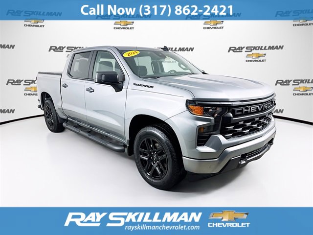 Used 2024 Chevrolet Silverado 1500 Custom w/ LPO, Dark Essentials Package