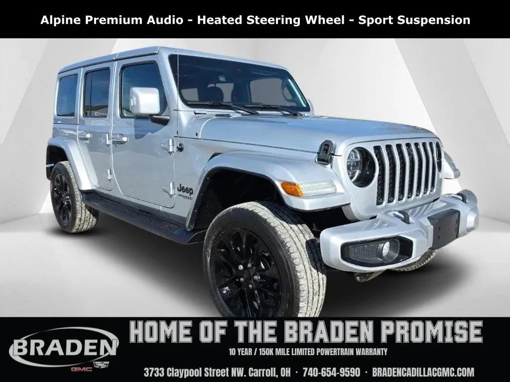 Used 2022 Jeep Wrangler Unlimited Sahara video 1