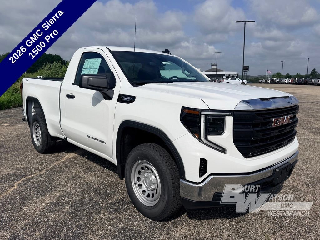 New 2026 GMC Sierra 1500 Pro w/ Pro Value Package AWD/4WD image 3