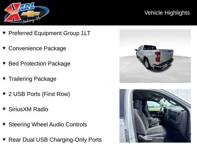 Certified 2021 Chevrolet Silverado 1500 LT w/ Bed Protection Package AWD/4WD image 2