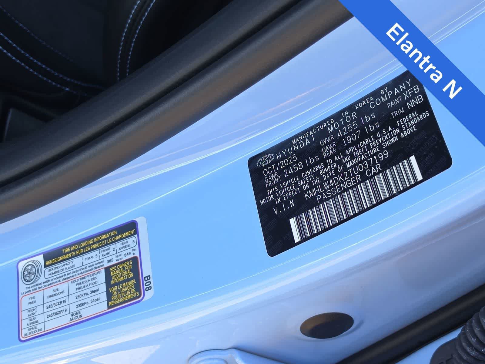 Certified 2026 Hyundai Elantra N FWD image 24