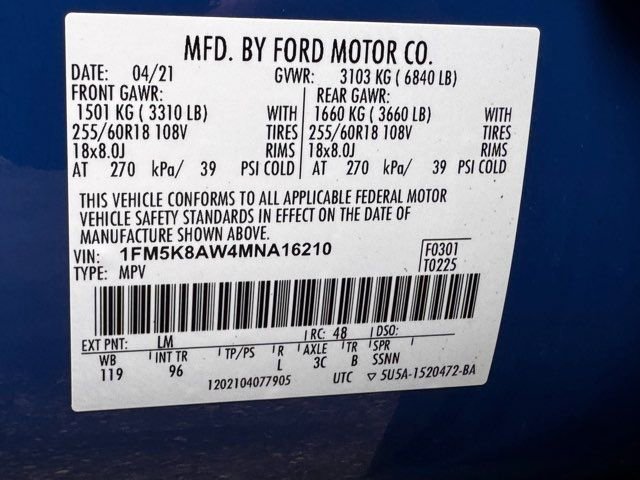 Used 2021 Ford Explorer 4WD Police Interceptor image 11