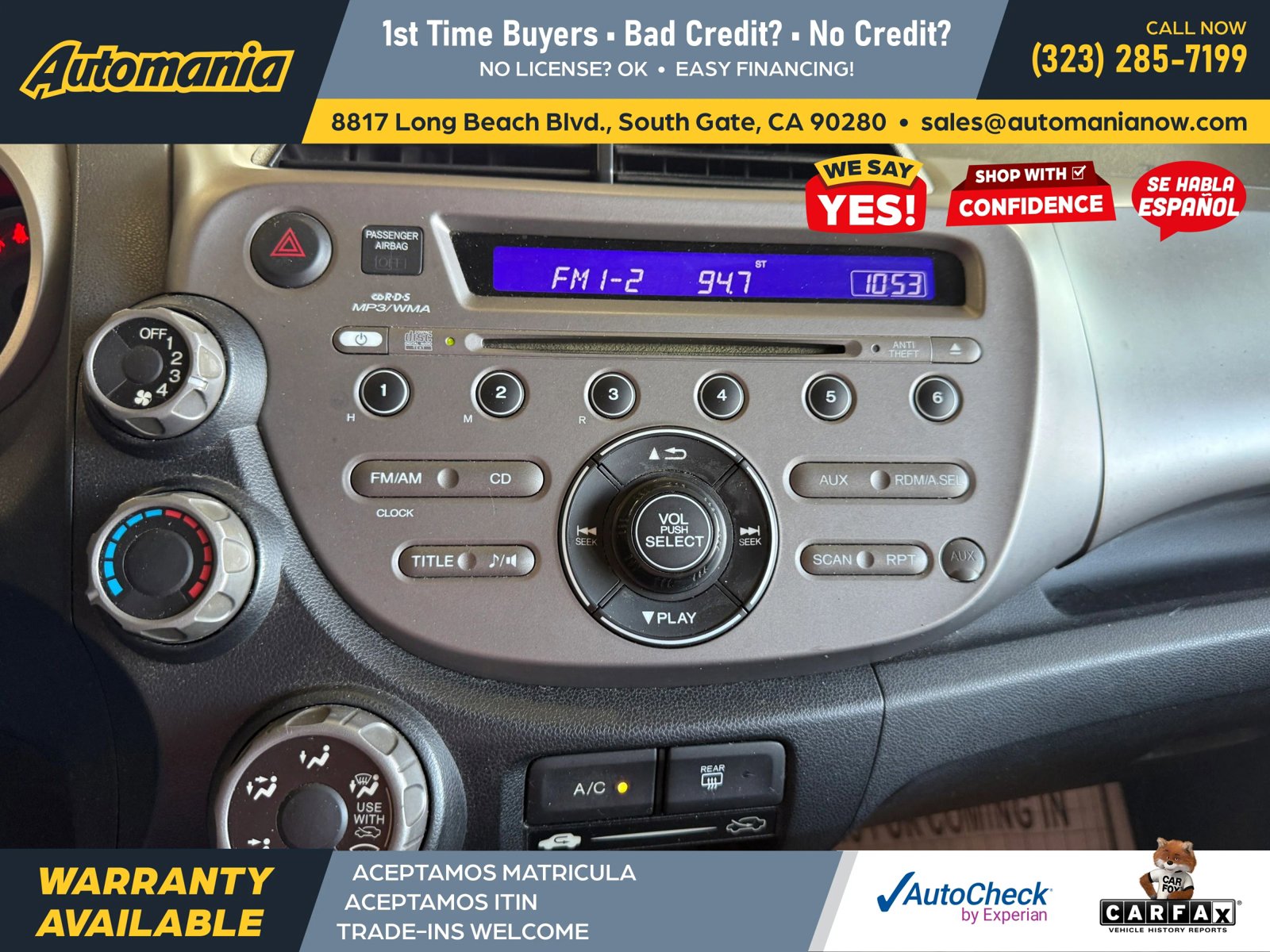 Used 2012 Honda Fit image 14