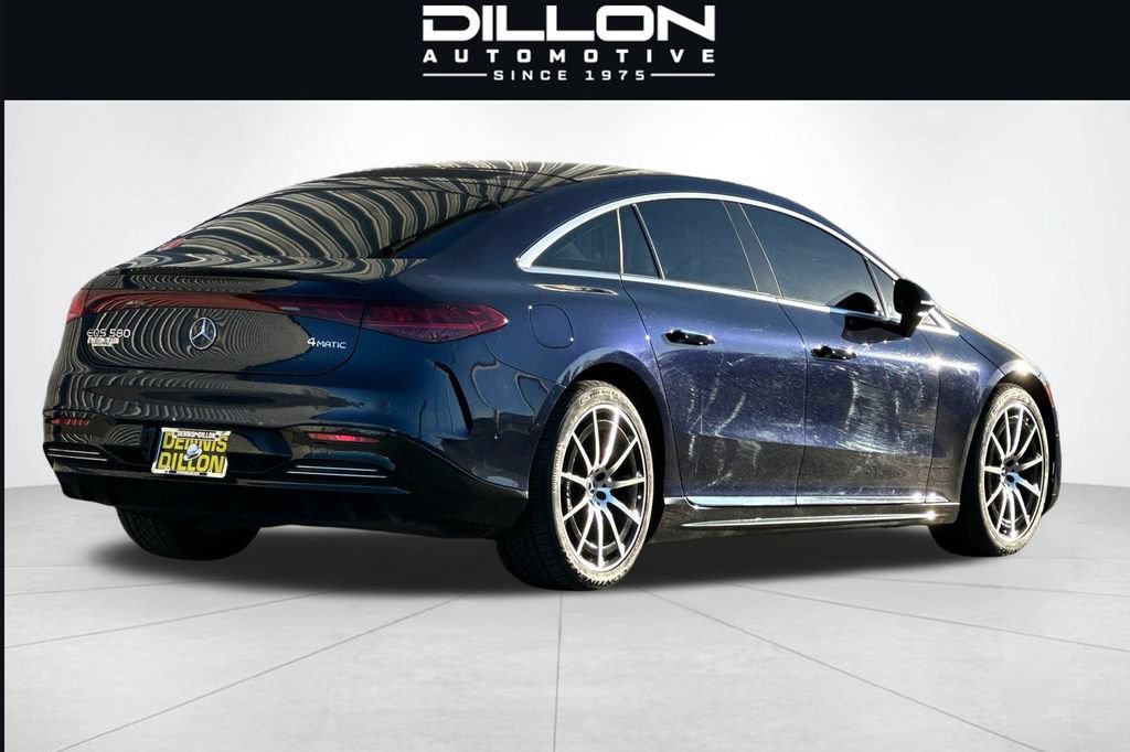 Used 2022 Mercedes-Benz EQS 580 4MATIC Sedan image 4