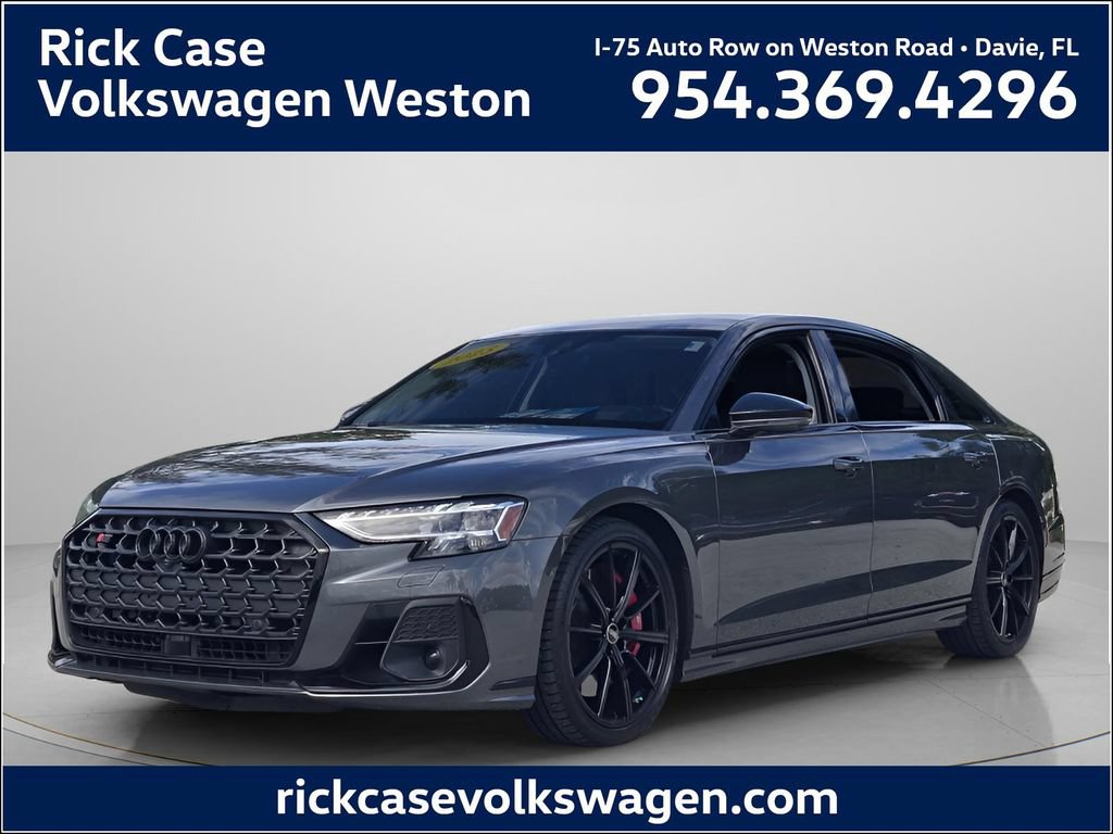 Used 2023 Audi S8 w/ S8 Comfort Plus Package AWD/4WD image 1