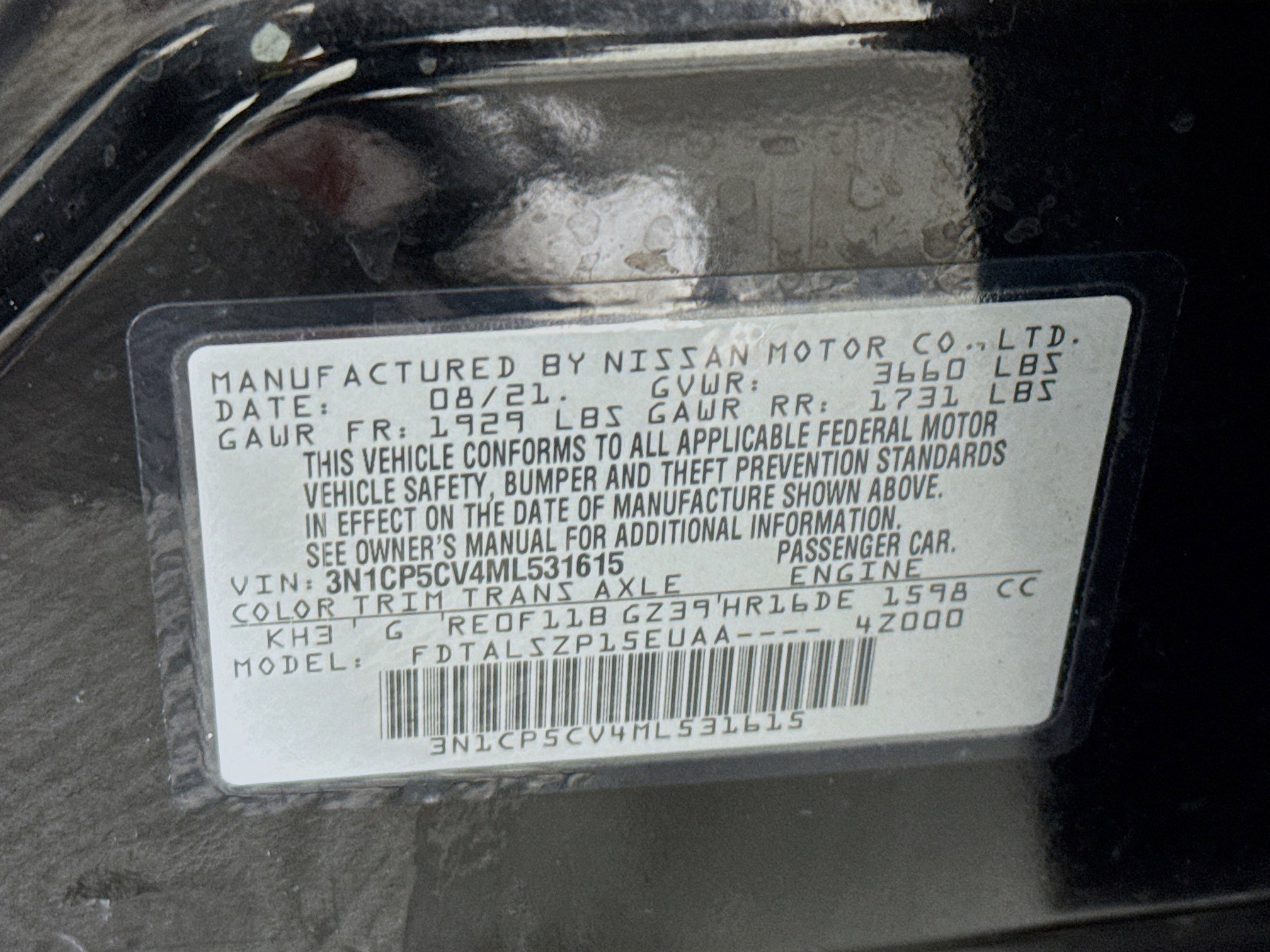 Used 2021 Nissan Kicks SV image 39