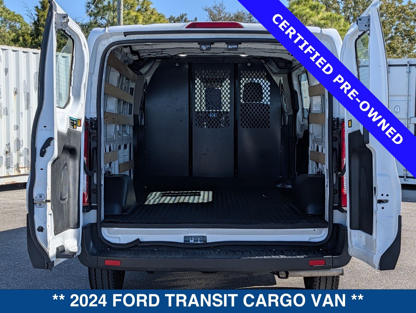 Certified 2024 Ford Transit 250 Low Roof w/ Exterior Upgrade Package RWD image 14