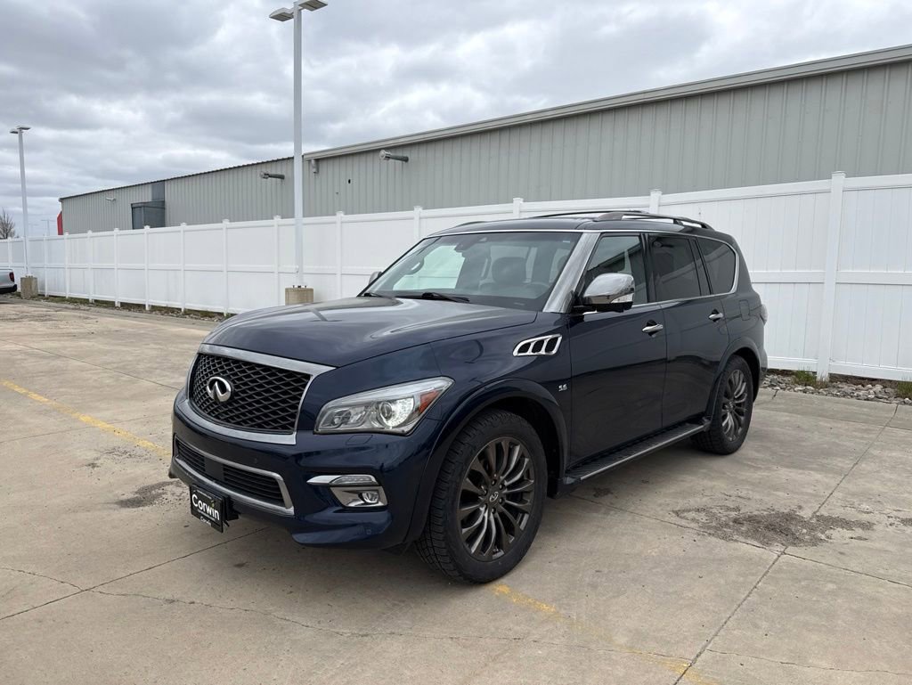 Used 2017 INFINITI QX80 Limited w/ All Season Package AWD/4WD image 3