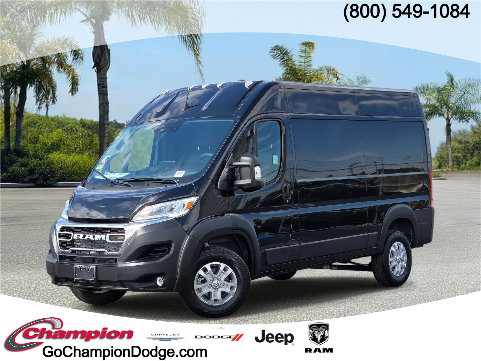 New 2026 RAM ProMaster 1500 w/ Quick Order Package 22G SLT image 1