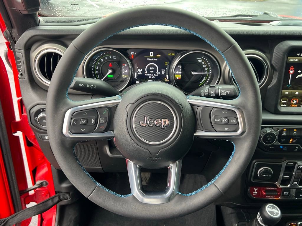 Used 2023 Jeep Wrangler Unlimited Rubicon 4xe w/ Cold Weather Group image 30