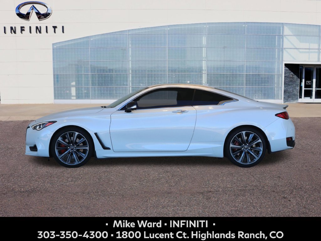 Used 2022 INFINITI Q60 Red Sport 400 w/ Carbon Fiber Package AWD/4WD image 2