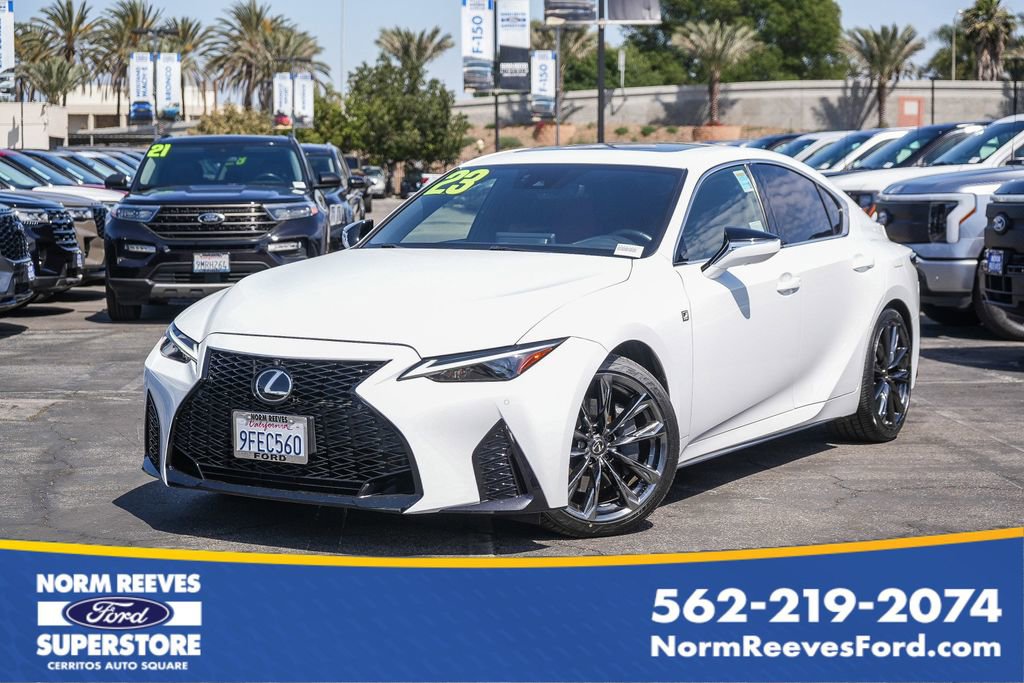 Used 2023 Lexus IS 350 F Sport w/ Navigation Package RWD image 1
