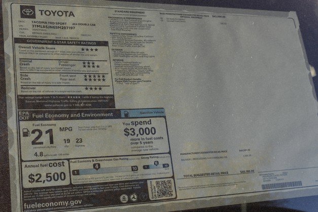 New 2025 Toyota Tacoma TRD Sport image 14