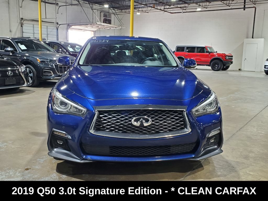 Used 2019 INFINITI Q50 Signature Edition AWD/4WD image 2
