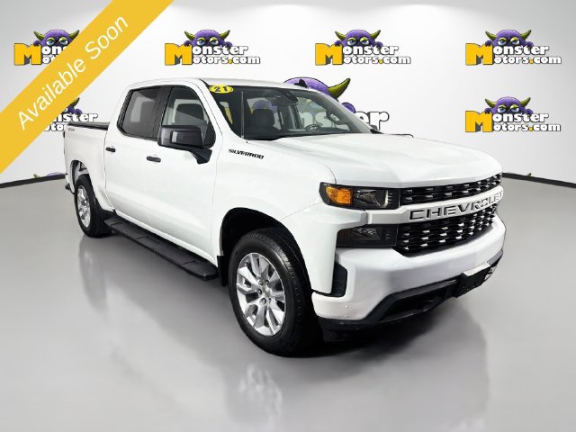 Used 2021 Chevrolet Silverado 1500 Custom w/ LPO, Dark Essentials Package AWD/4WD image 3