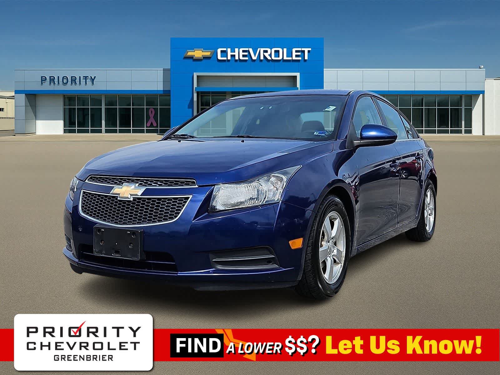 Certified 2012 Chevrolet Cruze LT