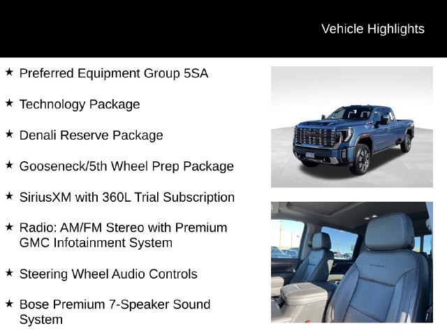 Certified 2026 GMC Sierra 3500 Denali w/ Denali Reserve Package AWD/4WD image 7