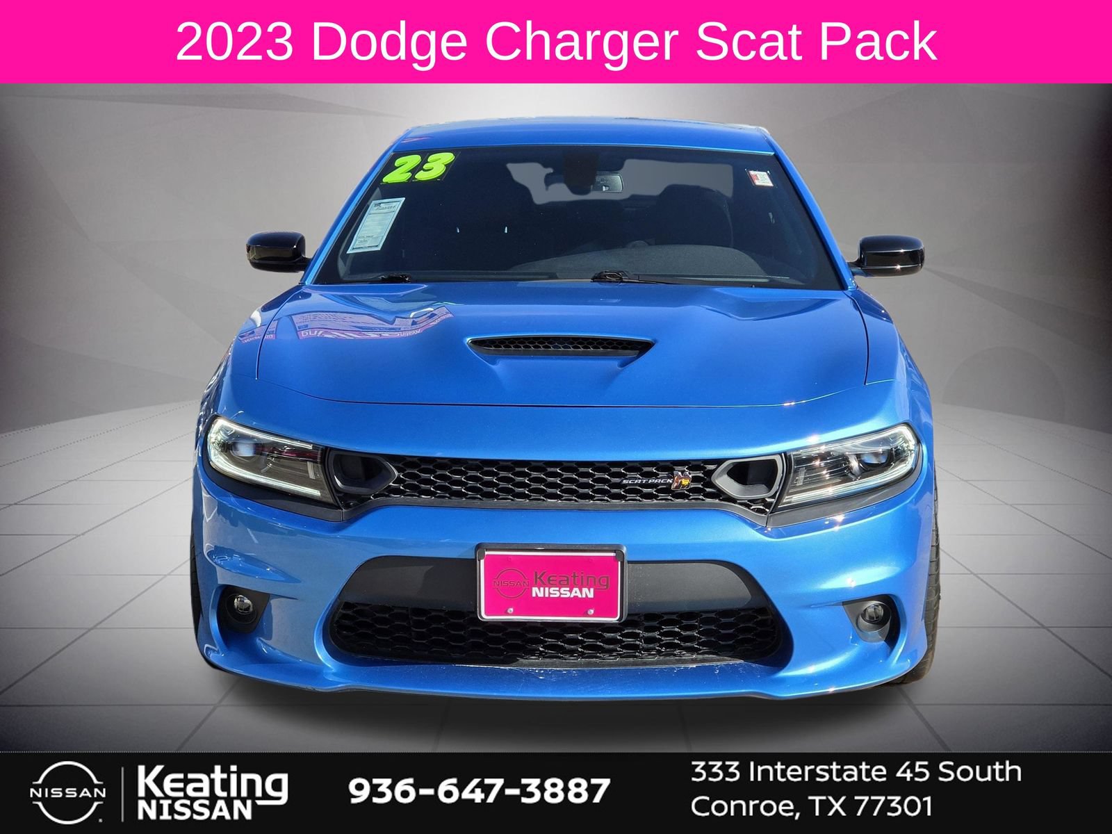Used 2023 Dodge Charger Scat Pack w/ Navigation & Travel Group RWD image 2