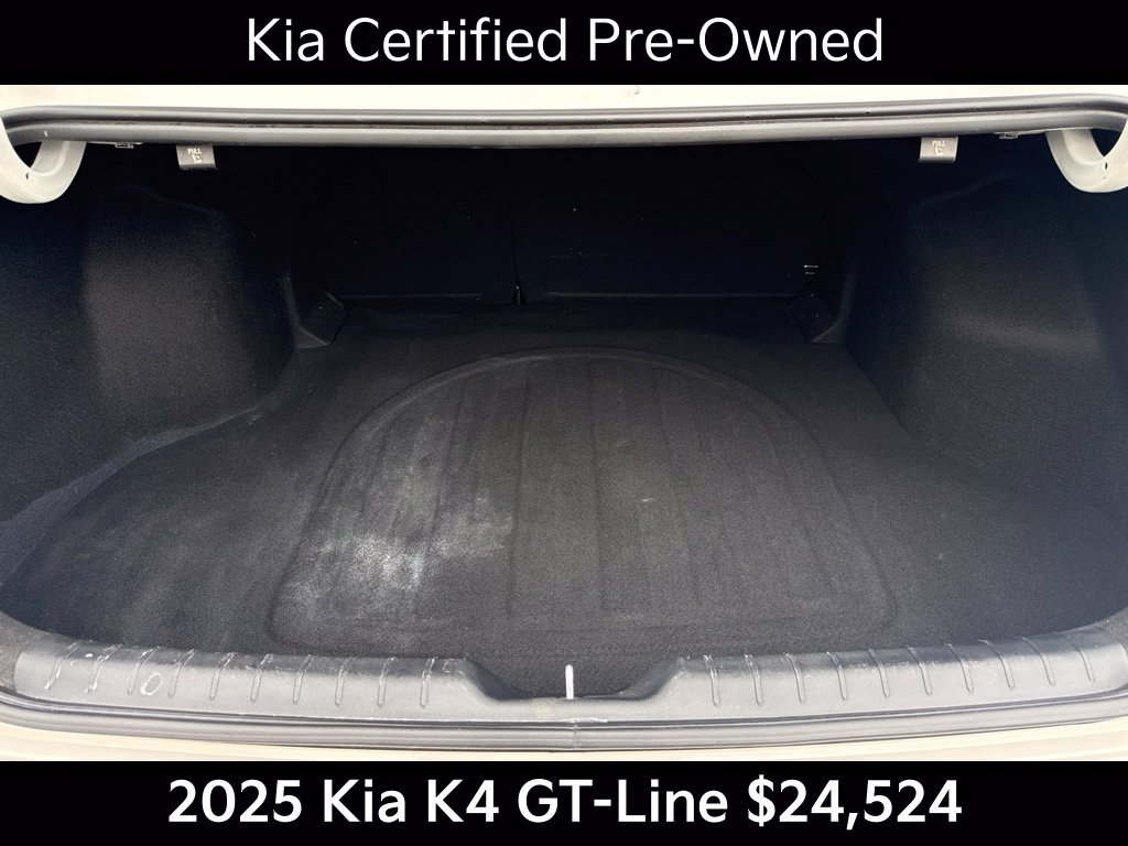 Certified 2025 Kia K4 GT-Line w/ GT-Line Sunroof Package FWD image 17