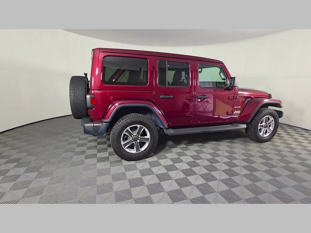 Used 2021 Jeep Wrangler Unlimited Sahara AWD/4WD image 38