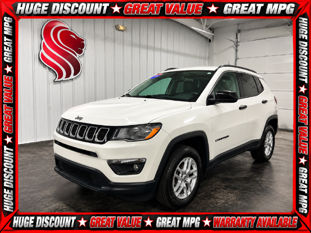 Used 2021 Jeep Compass Sport AWD/4WD image 1