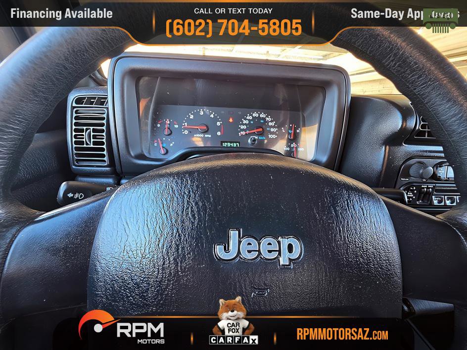 Used 2004 Jeep Wrangler Sport w/ 30" Tire & Wheel Group image 13