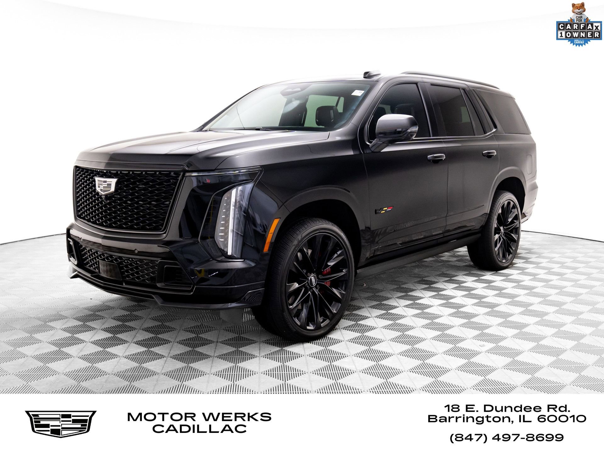 Certified 2025 Cadillac Escalade V w/ LPO, ONYX Package image 1