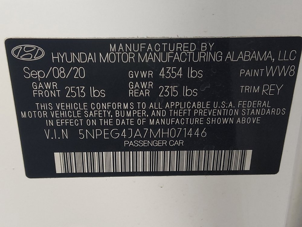 Used 2021 Hyundai Sonata SE FWD image 33