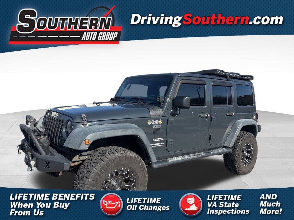 Used 2017 Jeep Wrangler Unlimited Sport w/ Quick Order Package 24S image 1